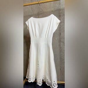 Kate Spade Eyelet Ponte Fiorella Dress